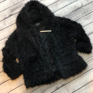 Love Tree Faux Fur Jacket